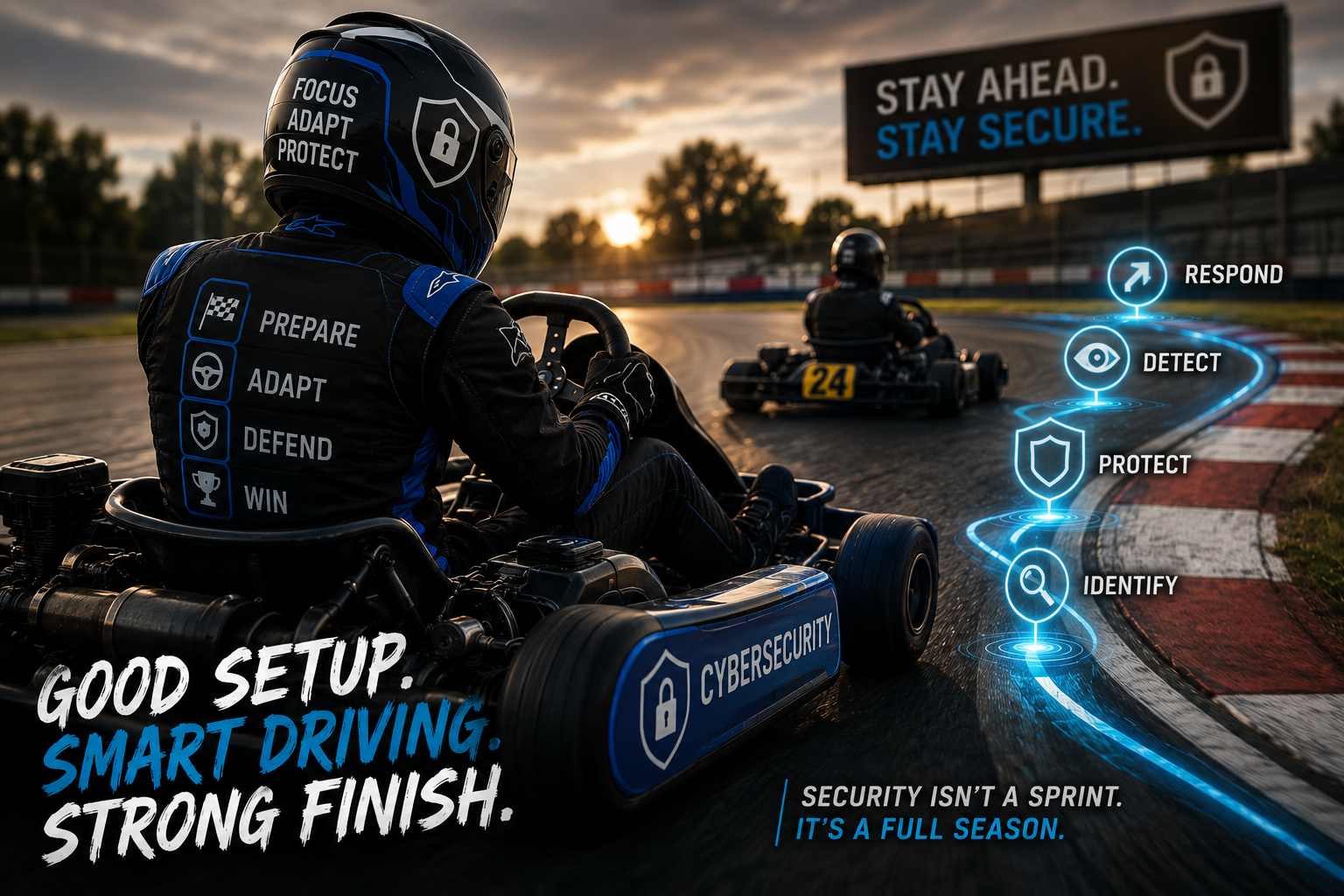 Full Throttle Security: What Go-Kart Racing Taught Me About Cybersecurity